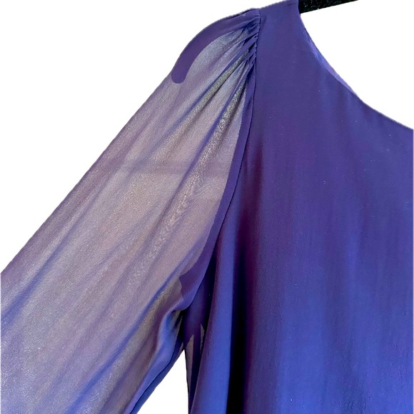 NEW w/ Tags GUESS by MARCIANO Pure Silk Baby Doll Mini-dress. - Picture 3 of 8